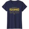 imageStar Wars Best Husband in the Galaxy Birthday Anniversary TShirtNavy Blue