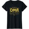 imageStar Wars Best Oma in the Galaxy Birthday Mothers Day TShirtBlack