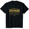 imageStar Wars Best Stepmom in the Galaxy Birthday Mothers Day TShirtBlack