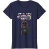 imageStar Wars Darth Vader Balloon Boy Its My Birthday TShirtNavy Blue