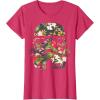 imageStar Wars Tropical Stormtrooper Floral Print Disney TShirtRed Heather
