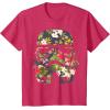imageStar Wars Tropical Stormtrooper Floral Print Disney TShirtRed Heather