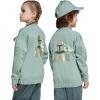 imageadidas Kids Star Wars Mandalorian Track TopSilver GreenCyber Metallic