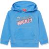imageAmazon Essentials Disney  Marvel  Star Wars  Frozen  Princess Girls and Toddlers Fleece Pullover Hoodie SweatshirtBlue Minnie Mickey