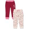 imageAmazon Essentials Disney  Marvel  Star Wars  Princess Girls and Toddlers Fleece Jogger Sweatpants Pack of 2Mickey Peace