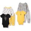imageAmazon Essentials Disney  Marvel  Star Wars Unisex Babies 6Piece Outfit Set Pack of 6Winnie the Pooh Oh Bother