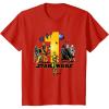 imageKids Star Wars Classic Characters First Birthday 1 Year Old TShirtRed