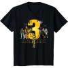 imageKids Star Wars Classic Characters Third Birthday 3 Years Old TShirtBlack