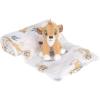 imageLambs ampamp Ivy Star Wars Baby YodaThe Child Swaddle Blanket ampamp Lovey Gift SetLion King