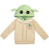 imageSTAR WARS Baby Yoda Fleece Pullover Hoodie Toddler to Big KidKhaki