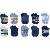imageSTAR WARS Boys 10Pack No Show SocksBlue