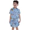 Blue Island  Shorts Set