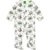 imageSTAR WARS The Mandalorian The Child Baby Zip Up Sleep N Play Coverall Newborn to InfantWhite