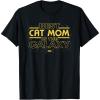 imageStar Wars Best Cat Mom in the Galaxy Birthday Mothers Day TShirtBlack