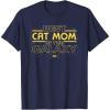 imageStar Wars Best Cat Mom in the Galaxy Birthday Mothers Day TShirtNavy Blue