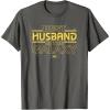 imageStar Wars Best Husband in the Galaxy Birthday Anniversary TShirtAsphalt Grey