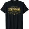 imageStar Wars Best Stepmom in the Galaxy Birthday Mothers Day TShirtBlack