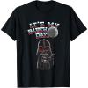 imageStar Wars Darth Vader Balloon Boy Its My Birthday TShirtBlack