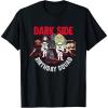 imageStar Wars Darth Vader ampamp Bad Guys Dark Side Birthday Squad TShirtBlack