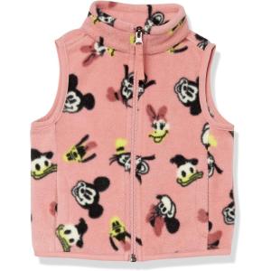 imageAmazon Essentials Disney  Marvel  Star Wars  Princess Girls and Toddlers Polar Fleece VestMinnie and Friends
