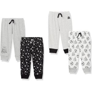 imageAmazon Essentials Disney  Marvel  Star Wars Baby Boys Pants Pack of 4Star Wars Tiny Trooper