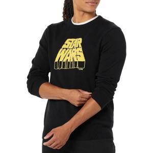 imageAmazon Essentials Disney  Marvel  Star Wars Mens Crew SweatersStar Wars Logo