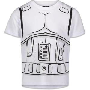 imageSTAR WARS Cosplay TShirt Toddler to Big Kid Sizes  Darth Vader Stormtrooper Chewbacca YodaStormtrooper