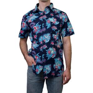 imageSTAR WARS Mens Button Down ShirtPeacoat Pulled Cords