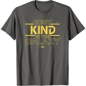 imageStar Wars Best Kind in the Galaxy Family Trip German TShirtAsphalt Grey