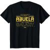 imageStar Wars Best Abuela in the Galaxy Birthday Da de la Madre TShirtBlack