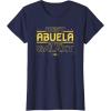 imageStar Wars Best Abuela in the Galaxy Birthday Da de la Madre TShirtNavy Blue