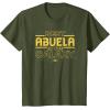 imageStar Wars Best Abuela in the Galaxy Birthday Da de la Madre TShirtOlive Green