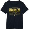 imageStar Wars Best Abuelo in the Galaxy Birthday Da del Padre TShirtBlack