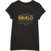 imageStar Wars Best Abuelo in the Galaxy Birthday Da del Padre TShirtBlack