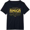 imageStar Wars Best Amiga in the Galaxy Friend Birthday Spanish TShirtBlack