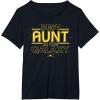imageStar Wars Best Aunt in the Galaxy Birthday Mothers Day TShirtBlack