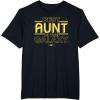 imageStar Wars Best Aunt in the Galaxy Birthday Mothers Day TShirtBlack