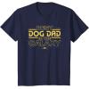 imageStar Wars Best Dog Dad in the Galaxy Birthday Fathers Day TShirtNavy Blue