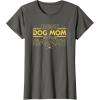 imageStar Wars Best Dog Mom in the Galaxy Birthday Mothers Day TShirtAsphalt Grey