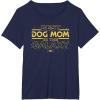 imageStar Wars Best Dog Mom in the Galaxy Birthday Mothers Day TShirtNavy Blue