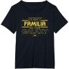 imageStar Wars Best Familia in the Galaxy Family Trip Spanish TShirtBlack