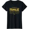 imageStar Wars Best Familie in the Galaxy Family Trip German TShirtBlack