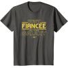 imageStar Wars Best Fiance in the Galaxy Birthday Engagement TShirtAsphalt Grey