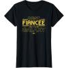 imageStar Wars Best Fiance in the Galaxy Birthday Engagement TShirtBlack
