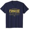 imageStar Wars Best Fiance in the Galaxy Birthday Engagement TShirtNavy Blue