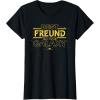 imageStar Wars Best Freund in the Galaxy Friend Birthday German TShirtBlack