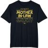 imageStar Wars Best MotherinLaw in the Galaxy Mothers Day TShirtBlack