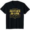 imageStar Wars Best MotherinLaw in the Galaxy Mothers Day TShirtBlack