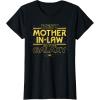 imageStar Wars Best MotherinLaw in the Galaxy Mothers Day TShirtBlack