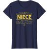 imageStar Wars Best Niece in the Galaxy Family Trip Birthday TShirtNavy Blue